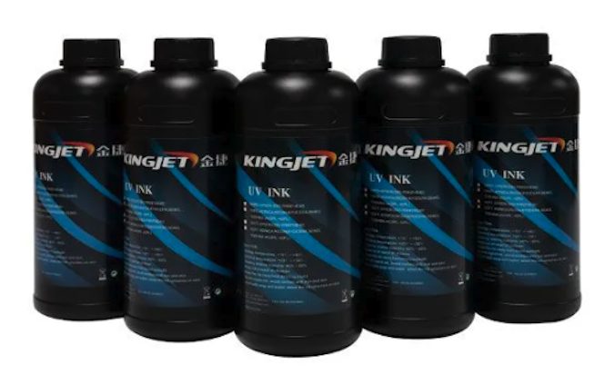 Botellas de tinta UV Kingjet